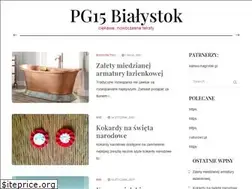 Sites similar to pg15.bialystok.pl