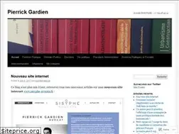 Sites similar to pgardienavocat.wordpress.com
