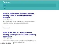 Sites similar to pgbid.com