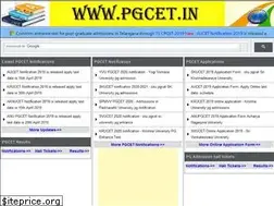 Sites similar to pgcet.in