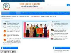 Sites similar to pgdhadong.edu.vn
