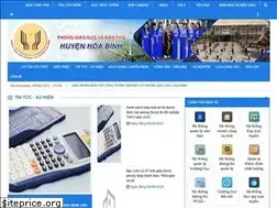 Sites similar to pgdhoabinh.edu.vn