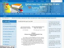 Sites similar to pgdsoctrang.edu.vn
