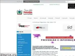 Sites similar to pge.pb.gov.br