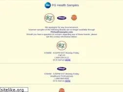 Sites similar to pghealthsamples.com