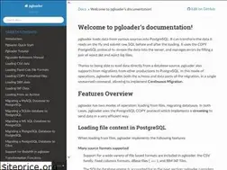 Sites similar to pgloader.readthedocs.io
