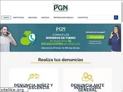 Sites similar to pgn.gob.gt