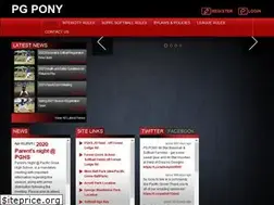 Sites similar to pgpony.org