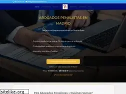 Sites similar to pgsabogadospenalistas.com