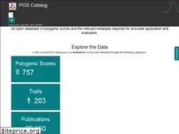 Sites similar to pgscatalog.org