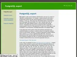 Sites similar to pgsqlutils.com
