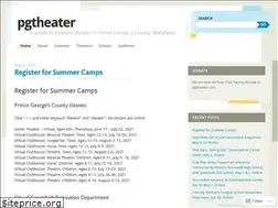 Sites similar to pgtheater.com