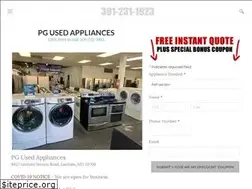Sites similar to pgusedappliances.com