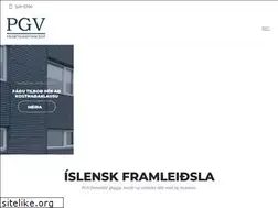 Sites similar to pgv.is