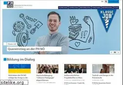 Sites similar to ph-noe.ac.at