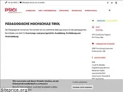 Sites similar to ph-tirol.ac.at