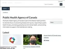 Sites similar to phac.gc.ca