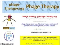 Sites similar to phage-therapy.org