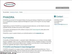 Sites similar to phaidra.org