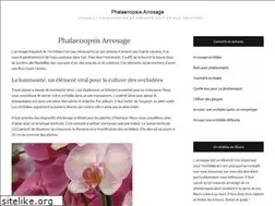 Sites similar to phalaenopsis-arrosage.com