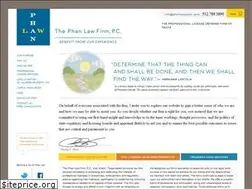 Sites similar to phanlawaustin.com