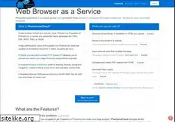Sites similar to phantomjscloud.com