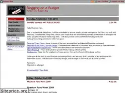 Sites similar to phantomonabudget.braveblog.com