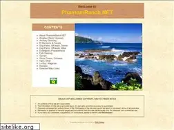 Sites similar to phantomranch.net