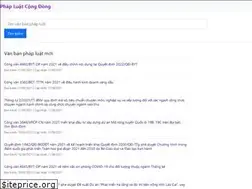 Sites similar to phapluatcongdong.vn