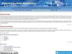 Sites similar to pharmaceuticalmachinery.in