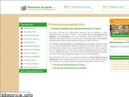 Sites similar to pharmacie-de-garde.info