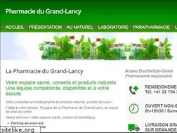 Sites similar to pharmacie-grandlancy.ch
