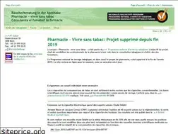 Sites similar to pharmacie-vivre-sans-tabac.ch