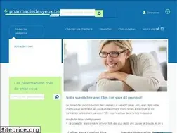Sites similar to pharmaciedesyeux.be