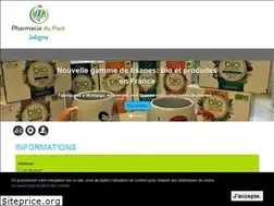 Sites similar to pharmaciedupontjaligny.fr