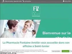 Sites similar to pharmaciefontaineamelie38.com