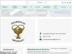 Sites similar to pharmaciemeurant.be