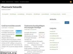 Sites similar to pharmacienaturelle.eu