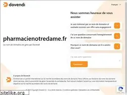 Sites similar to pharmacienotredame.fr