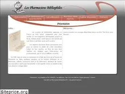 Sites similar to pharmaciensbibliophiles.fr