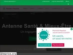 Sites similar to pharmaciepopulaire.ch