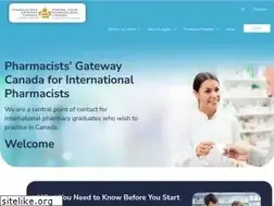 Sites similar to pharmacistsgatewaycanada.ca