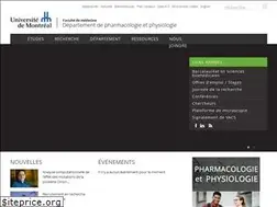 Sites similar to pharmacologie.umontreal.ca