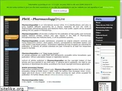 Sites similar to pharmacologyonline.silae.it