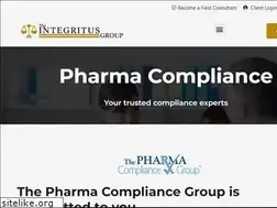 Sites similar to pharmacompliancegroup.com