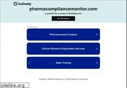 Sites similar to pharmacompliancemonitor.com