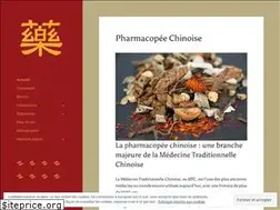 Sites similar to pharmacopeechinoise.com