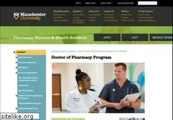Sites similar to pharmacy.manchester.edu
