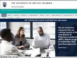 Sites similar to pharmacy.ubc.ca