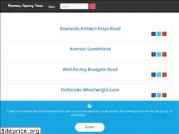 Sites similar to pharmacyopeningtimes.co.uk